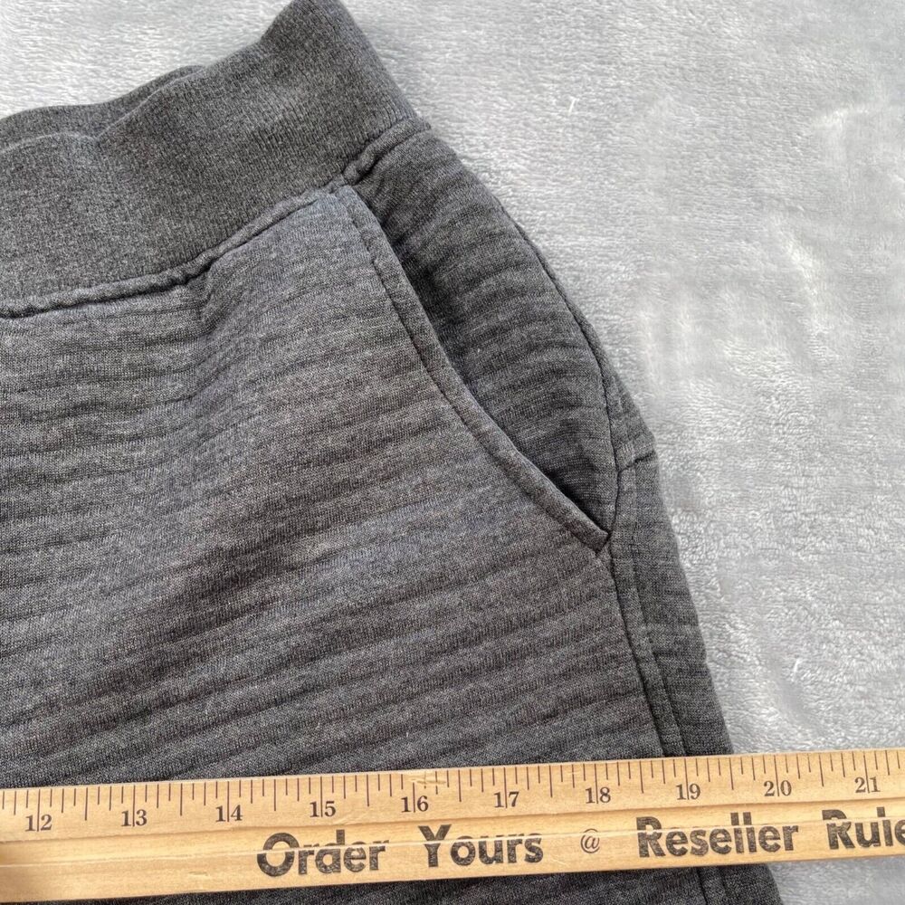 Athleta Sweatpants Womens XS Gray Ribbed Textured Tencel‎ Blend Ankle Cropped - Picture 7 of 15